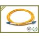 LC UPC Fiber Optic Patch Cord  High Return Loss For Jumper Connection