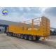 Cross Arm Type Suspension HOWO Truck Fence Cargo Semi Trailer with Suspension System
