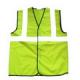  62*64, EN 471, reflective safety vest with 120g silk common bright with 5cm W belts