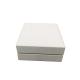 White Color Luxury Classic Rigid Cardboard Gift Boxes For Necklace