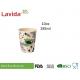Mixed Colors Bamboo Fibre Eco Cup ​Food Grade Material Anti - Bacteria 10oz Volume