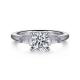 HF 18K 14K 10K 9K Platinum Lab Grown Diamond Ring For Women