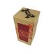 Kraft Paper Material Nature Color CMYK Customized Design Logo Printing Creative Shape Box with Four Inside Small Boxes