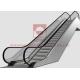Auto Start Supermarket Shopping Mall Weight Escalator With Emergency Stop Button