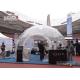 Clear Waterproof Geo Shelter Dome Tent , Transparent Party Half Dome Tent Geodome Tent