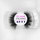 Durable 3D Mink Eyelashes , 100% Handmade Craft Real Soft Mink Lashes