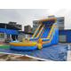 Outdoor Folding Kid Playground Inflatable Water Slide PVC Tarpaulin