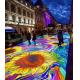 P3.91 Indoor Full Color LED Lighting Dance Floor 250*250mm LED Module 65410 Points/Square Meter