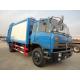 Dongfeng 4*2 LHD compactor garbage truck for sale, factory sale best price dongfeng 190hp diesel garbage compacted trucK