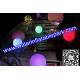 RGB LED Inflatable Decoration Glow Balloon , LED Inflatable Balloon