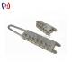 Bolt Type Round Steel Rope Gripper 70KN Cable Pulling Stringing Conductor Clamp