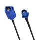 1 Conductor PVC Pure Copper Blue Fakra Male to Female Antenna Accessory Cable for Benefit