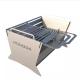 Wood Burning Foldable Camping Outdoor Steel Fire Pits Barbecue Charcoal Grill