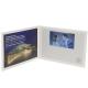 5 / 7 inch TFT LCD Video Business Cards , Promotional Video Brochure