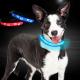 C903 Wholesale Abs Plastic Glowing Dog Collar Led USB Rechargeable Safety Collar