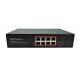 POE-S0008GB(8GE) 8 Port Gigabit IEEE802.3af/at PoE Switch with 150W Built-in Power Supply (Newly Developped)