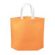Handled Non Woven Biodegradable Bags Shrink Resistant Spunbonded 68gsm