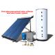 Convenient Heat Pipe Solar Water Heater All Glass Double Tube Co Axial Structure