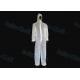 SMS Disposable Protective Clothing , Food Industry Disposable Waterproof Coveralls