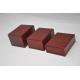 Cherry wood Pet Urns, Slide insert Pet urns in Small, Medium and Large size Urns Set
