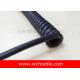 UL Curly Cable, AWM Style UL21525 12AWG 9C VW-1 80°C 90V, PP / TPU