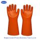 Straight Cuff Rubber Latex 35KV Insulating Electric Gloves