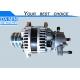 24V 80A Generator 8973515741 Engine 4HF1 4HG1 4HJ1 With Vacuum Pump 2 Pins Plug Aluminum Body Parts