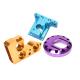 Customized CNC Aluminum Parts Available With Anodizing Surface Treatment