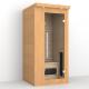 Indoor Sauna Room 1 - 2 Person Far Infrared Sauna With Red Light Capsule