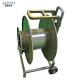 100m~1000m Movable Tactical Optical Cable Reel Drum,portable hose reel OUTSIDE garden hose reel cart