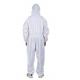 White Disposable Coveralls Clothing Comfortable Anti Droplet Transmission