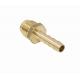 1/4 Male Thread X 1/4 Hose Barb Brass Pipe Fitting Non Rusting