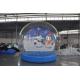 Stock on sale inflatable snow show balls, Christmas snow globe,inflatable Christmas display ball for decoration