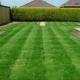 Interlocking Turf Synthetic Artificial Grass 35mm Pile For Hotel Yard