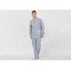 Trendy Breathable Mens Winter Sleepwear , Mens Extra Warm Pyjamas Anti Shrink