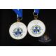 Soft Enamel Football Award Medals , Custom Soccer Medals For Kids Anti Corrosion