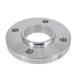 Sanitary Stainless Steel Grooved Fittings DN50 Straight Pipe Fittings Flange End