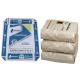 Custom Printing Block Bottom PP Recycled Cement Bags / Woven Polypropylene Bags