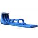 Long Commercial Inflatable Water Slides , Blue Crush Double Lane Water Slide