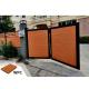 Modern WPC Panel For Gate Custom WPC Wood Plastic Composite Gate