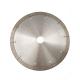 Continuous Rim Diamond Marble Cutting Blade Hot Pressed Sintered Wear Resistance
