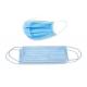 Medical Protective 3 Ply Face Mask , Disposable Pollution Mask 95mm*175mm Size