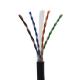 PE Jacket CAT6 Ethernet Cable 4 Pairs Waterproof Outdoor Category 6 Data Cable