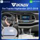 Viknav Linux System For Toyota Highlander 2015-2018 Decoder Box Wireless Apple CarPlay Android Auto