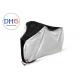 Silve Black Bicycle Protective Cover Polyester Moisture Proof Interlock Seams