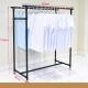 Double Shop Cloth Display Rack Metal Cloth Dry Stand Easy Assembly