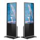 Advertising Monitor LCD Floor Standing Digital Signage 75inch Anti Corrosion 280cd/m2