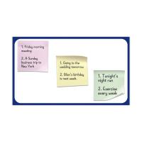 Double Sides Sticky Reusable Magnetic Memo Strip Notice Board For Fridge