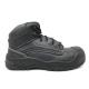 Black Military Safety Boots Fashionable Design EVA Midsole Strict QC Waterproofing