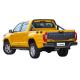4x4 Used Electric Pickup Trucks 5 Seat Yellow With EPS Steering System